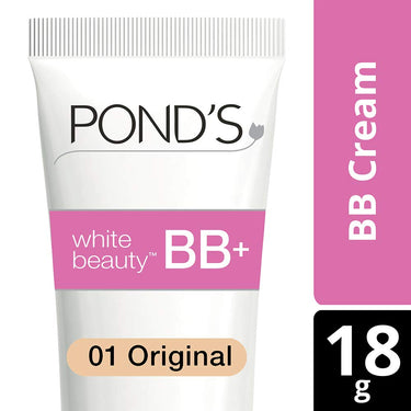 POND's  White Beauty Natural Bb+ Light Coverage Fairness Cream For All Skin Types 01 Original, 18 G & 9 To 5 Complexion Care Face Cream For All Skin Types, Bronze, 30G, Pack Of 1